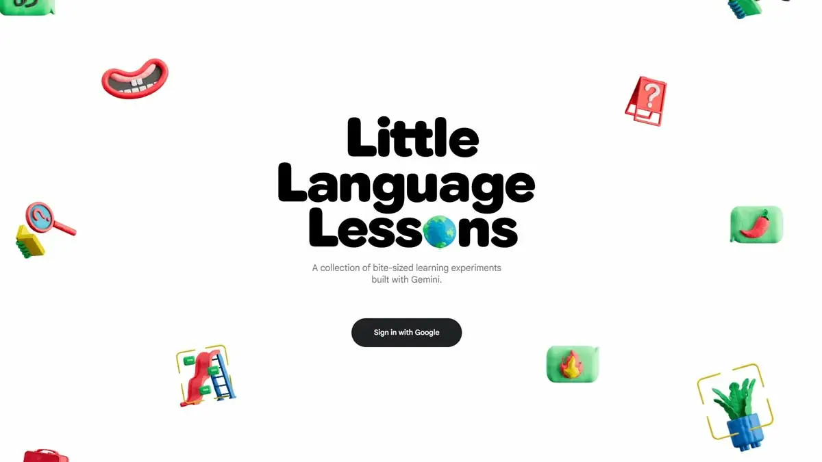 Google'dan Yapay Zeka Destekli Üç Yeni Dil Öğrenme Aracı: Tiny Lesson, Slang Hang ve Word Cam
