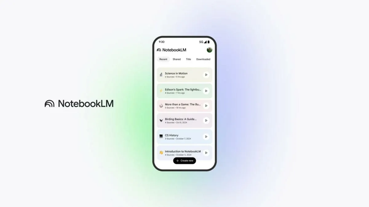 Google, NotebookLM Mobil Uygulamasını Resmi Lansmandan Önce Yayınladı