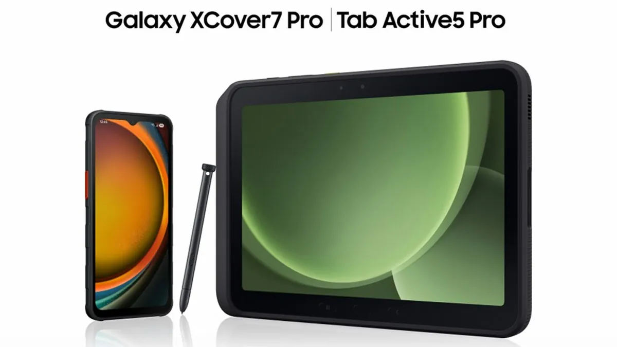 Samsung, Dayanıklı Mobil Cihaz Portföyünü Galaxy XCover7 Pro ve Galaxy Tab Active5 Pro ile Genişletiyor