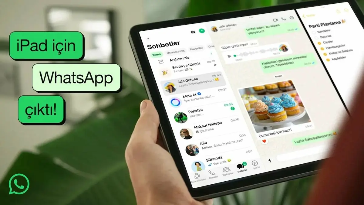 WhatsApp Artık iPad’de: 15 Yıllık Bekleyiş Sona Erdi