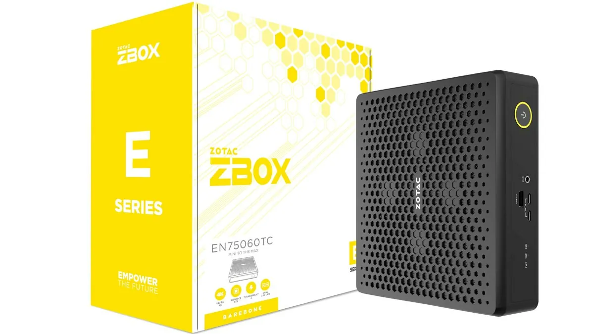 Zbox Magnus EN75060TC: Mini Kasa, Maksimum Performans