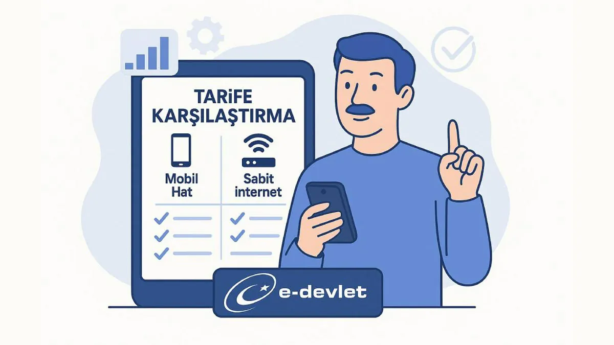e-Devlet Üzerinden Tarife Karşılaştırma Sistemi Kullanıma Sunuldu