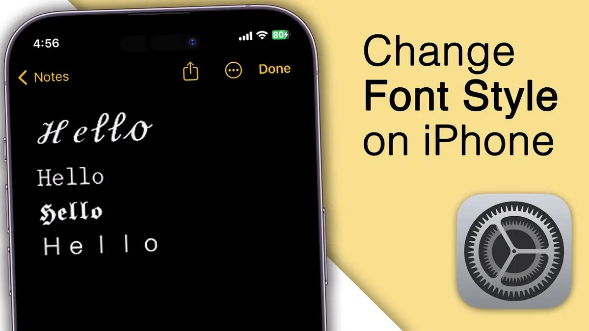 iPhone Yazı Stili Değiştirme: iPhone Font Değiştirme Nasıl Yapılır?