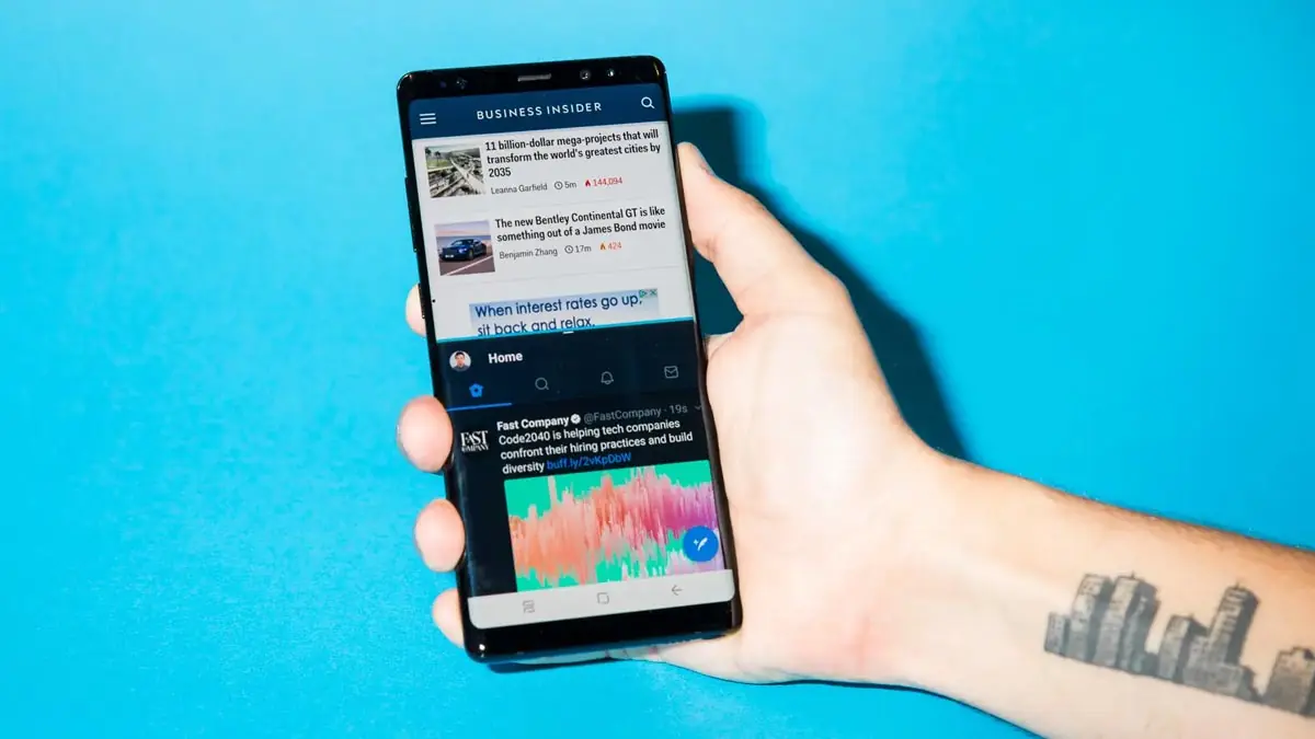 Samsung Ekran Bölme Nasıl Yapılır? Ekranı İkiye Bölme