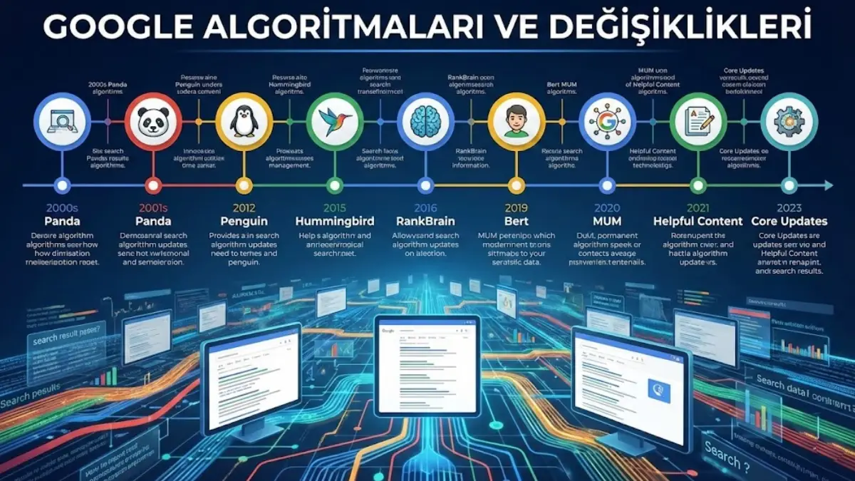 Google Algoritmaları ve Değişiklikleri Nelerdir?