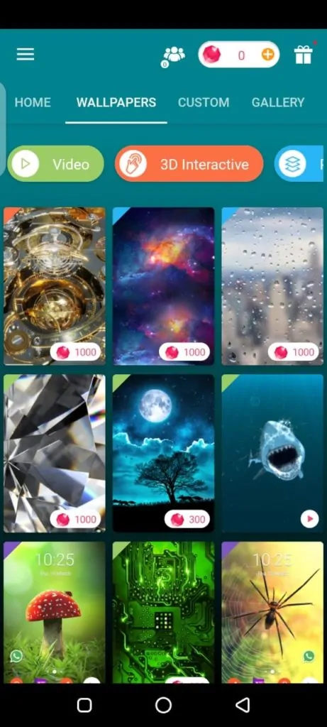 Wave Live Wallpapers